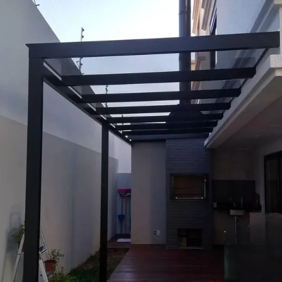 Coberturas de Vidro em Mauá SP — Cobertura em passagem coberta entre ambientes