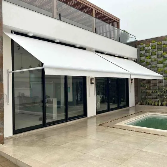 Toldo Cortina com Braços Laterais - Toldos Mauá
