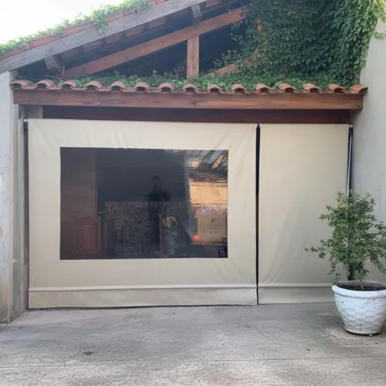 Toldo Cortina — Fechamento Vertical - Toldos Mauá